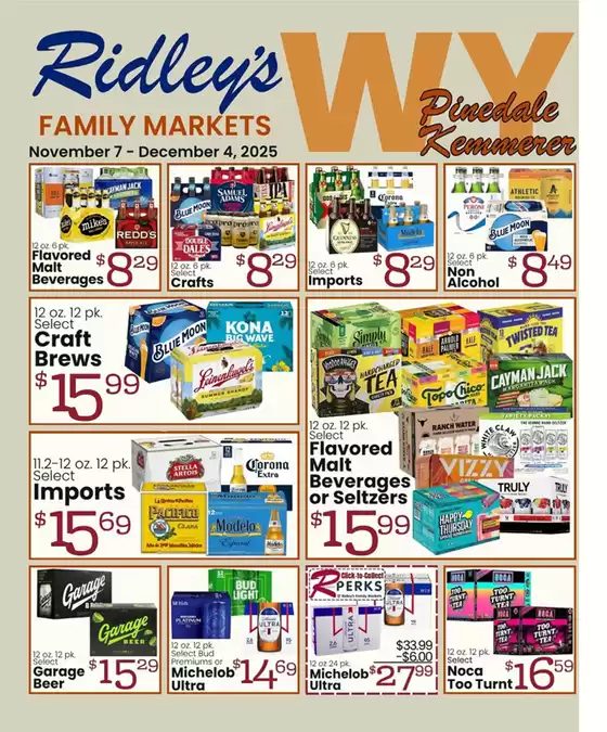 Ridley's Family Markets catalogue in Arlington MA | Great offer for all customers | 2025-11-10T00:00:00.000Z - 2025-12-04T00:00:00.000Z