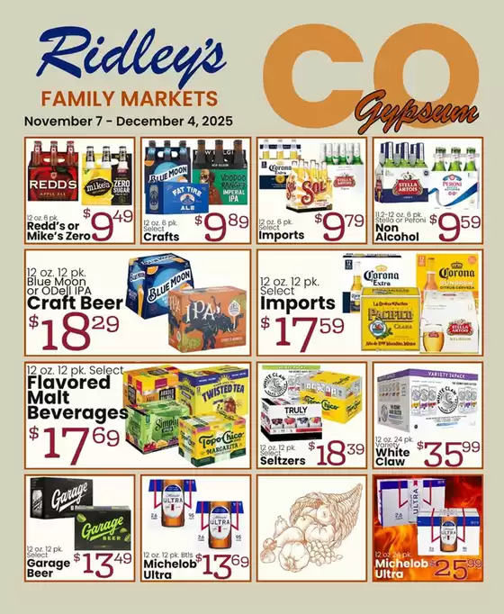 Ridley's Family Markets catalogue in Arlington MA | Top offers for smart savers | 2025-11-10T00:00:00.000Z - 2025-12-04T00:00:00.000Z