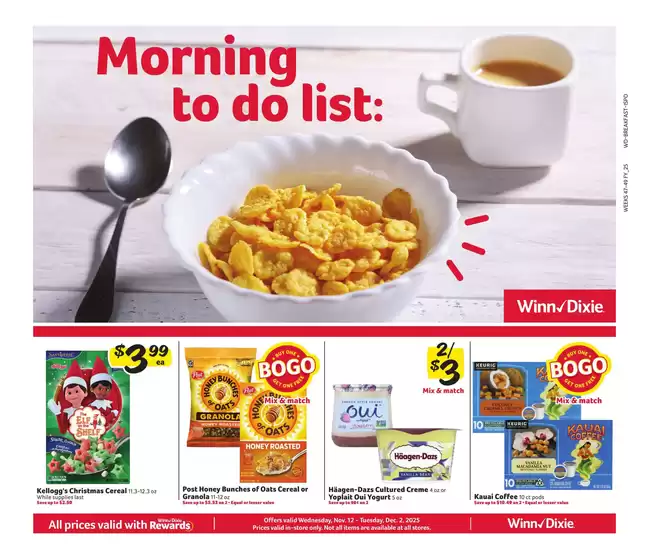 Winn Dixie catalogue in Marshall MN | In-Store Flyer | 2025-11-12T00:00:00.000Z - 2025-12-02T00:00:00.000Z