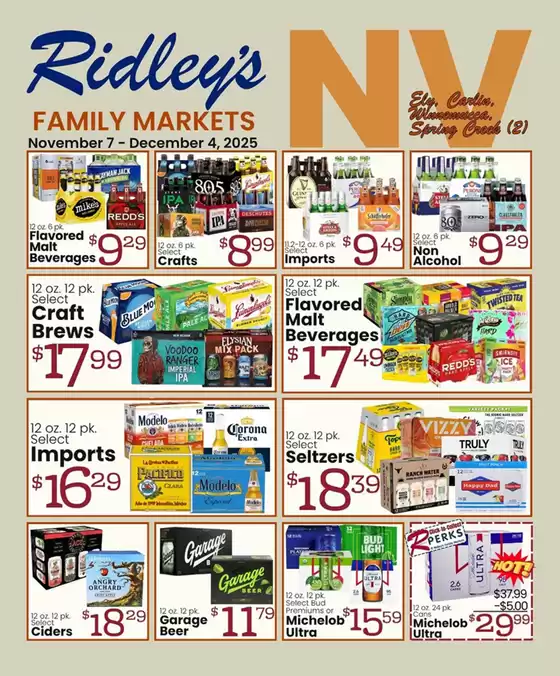 Ridley's Family Markets catalogue in Marshall MN | Top deals and discounts | 2025-11-10T00:00:00.000Z - 2025-12-04T00:00:00.000Z