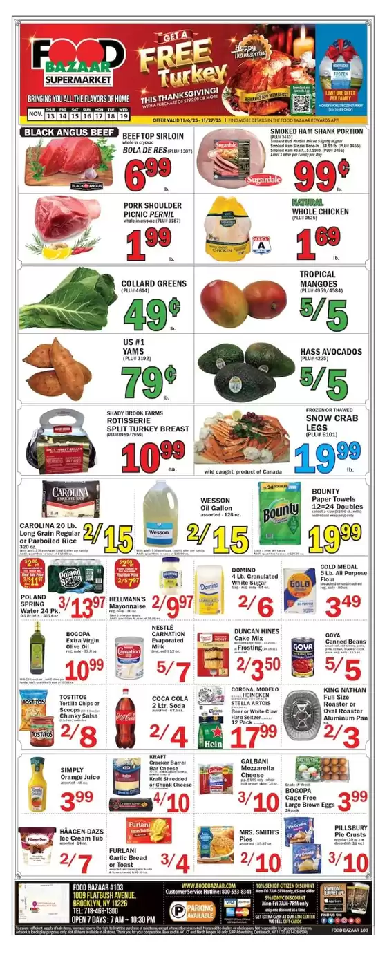 Food Bazaar catalogue in Hyden KY | Attractive special offers for everyone | 2025-11-13T00:00:00.000Z - 2025-11-19T00:00:00.000Z