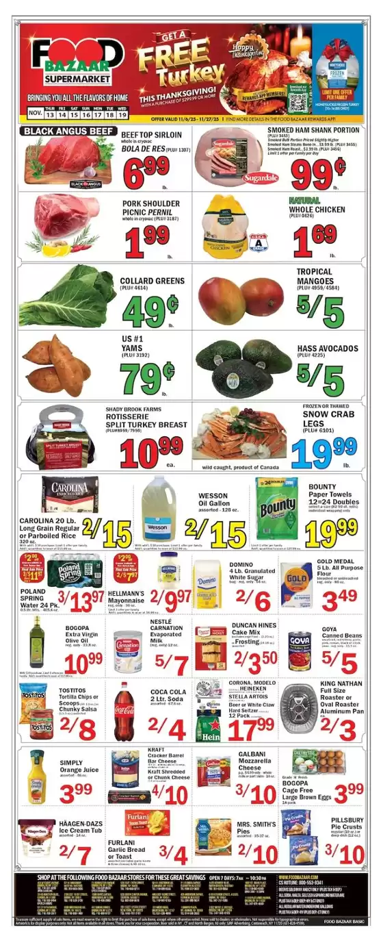 Food Bazaar catalogue in Hyden KY | Food Bazaar weekly ad | 2025-11-13T00:00:00.000Z - 2025-11-19T00:00:00.000Z