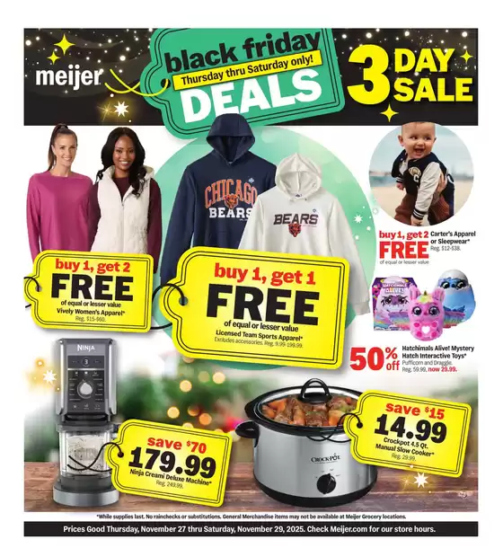Meijer catalogue in Hyden KY | Current deals and offers | 2025-11-27T00:00:00.000Z - 2025-11-29T00:00:00.000Z