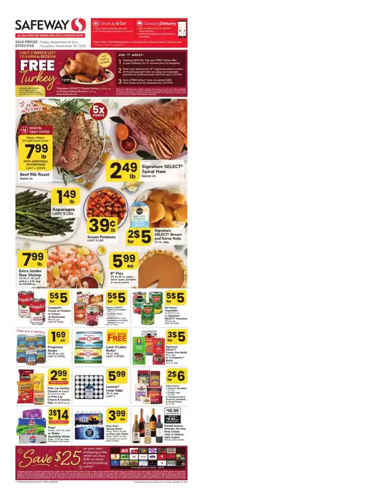 Safeway catalogue in Hyden KY | Save now with our deals | 2025-11-14T00:00:00.000Z - 2025-11-20T00:00:00.000Z