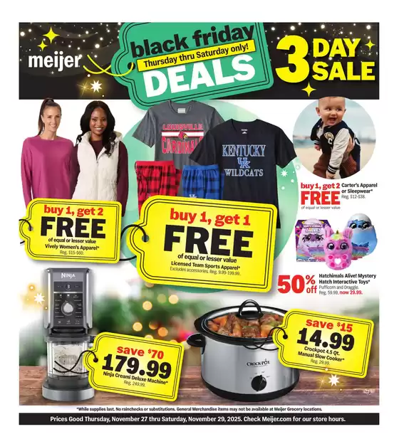 Meijer catalogue in Louisa KY | Current deals and offers | 2025-11-27T00:00:00.000Z - 2025-11-29T00:00:00.000Z