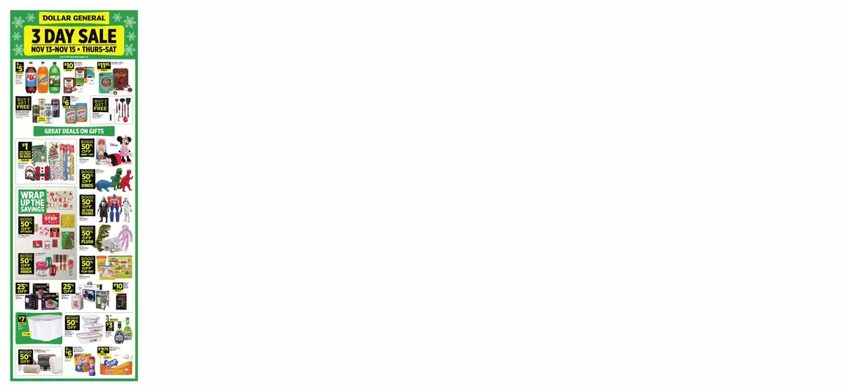 Dollar General catalogue in Louisa KY | Offers for bargain hunters | 2025-11-09T00:00:00.000Z - 2025-11-15T00:00:00.000Z