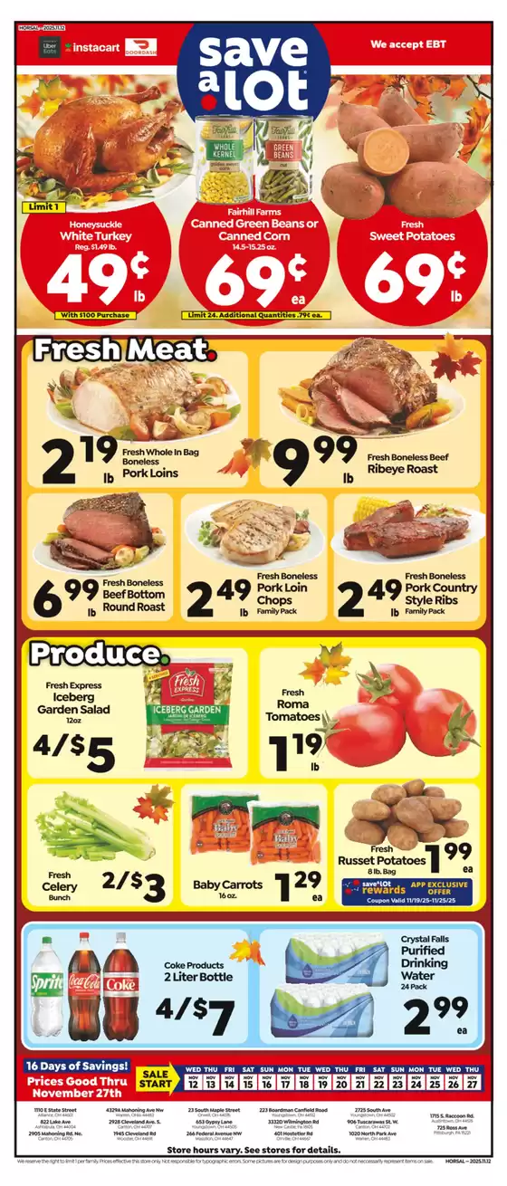 Save a Lot catalogue | Current bargains and offers | 2025-11-12T00:00:00.000Z - 2025-11-27T00:00:00.000Z