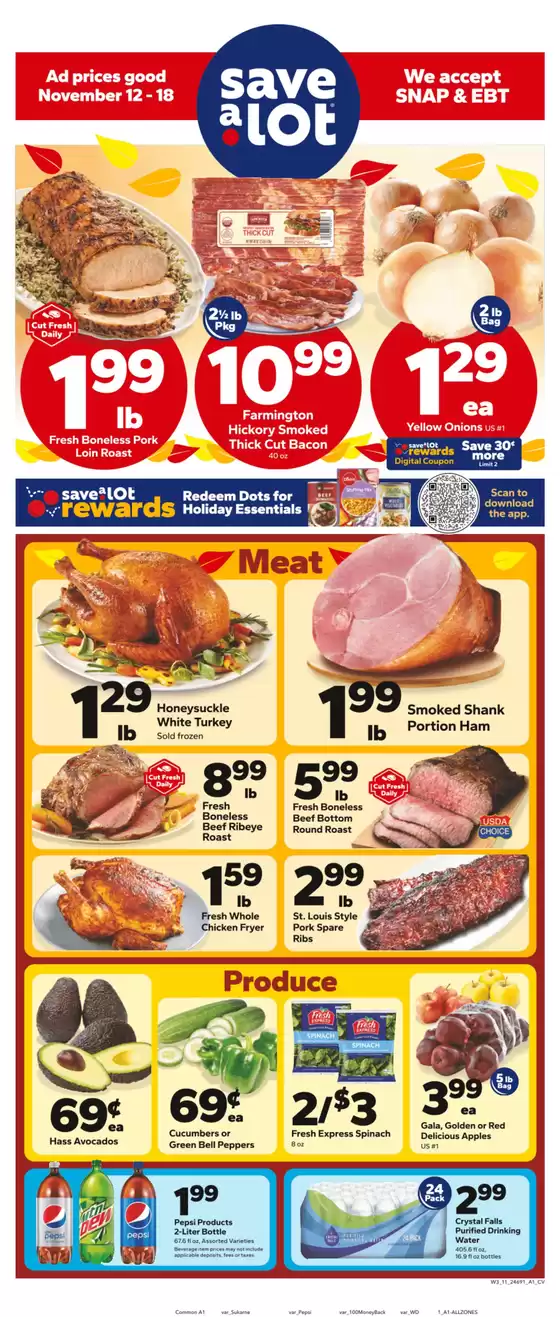 Save a Lot catalogue | Great offer for all customers | 2025-11-12T00:00:00.000Z - 2025-11-18T00:00:00.000Z