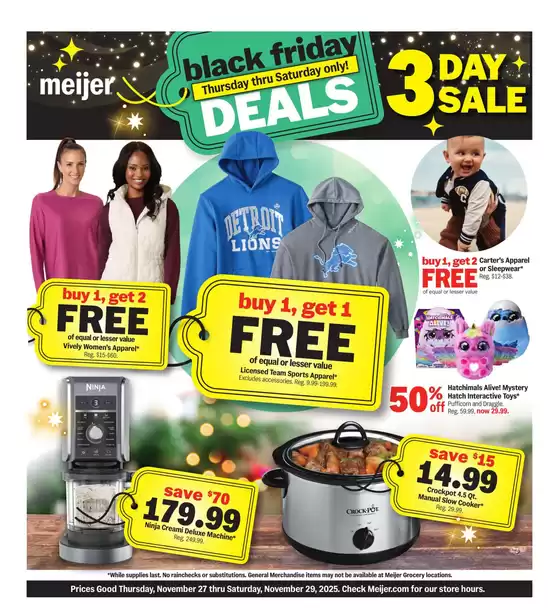 Meijer catalogue in New Boston-OH | Our best deals for you | 2025-11-27T00:00:00.000Z - 2025-11-29T00:00:00.000Z