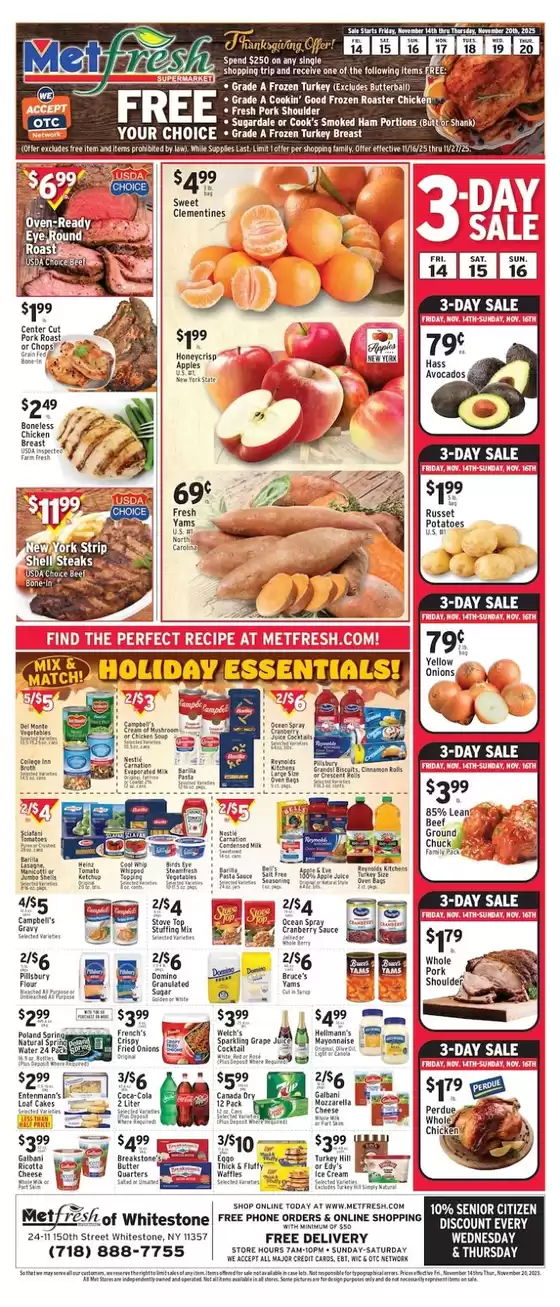 Met Foodmarkets catalogue in Woodbridge VA | Exclusive bargains | 2025-11-14T00:00:00.000Z - 2025-11-20T00:00:00.000Z