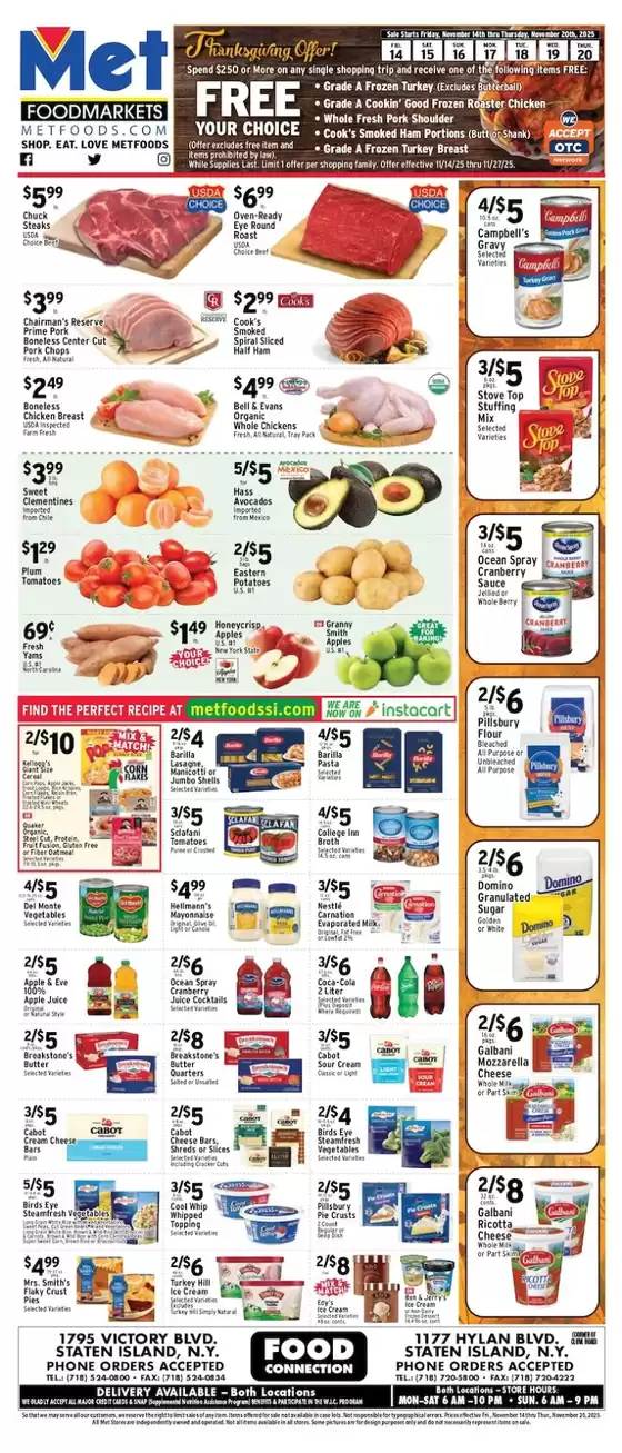 Met Foodmarkets catalogue in Woodbridge VA | Current special promotions | 2025-11-14T00:00:00.000Z - 2025-11-20T00:00:00.000Z