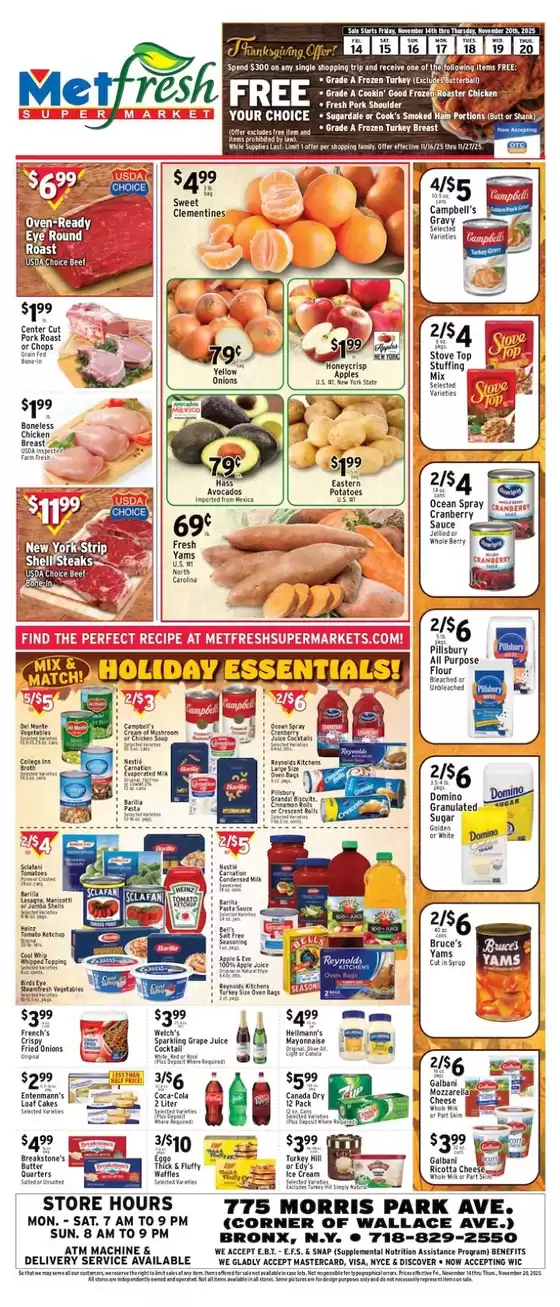 Met Foodmarkets catalogue in Woodbridge VA | Top offers for smart savers | 2025-11-14T00:00:00.000Z - 2025-11-20T00:00:00.000Z