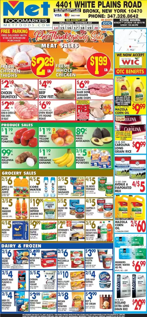 Met Foodmarkets catalogue in Woodbridge VA | Save now with our deals | 2025-11-14T00:00:00.000Z - 2025-11-20T00:00:00.000Z