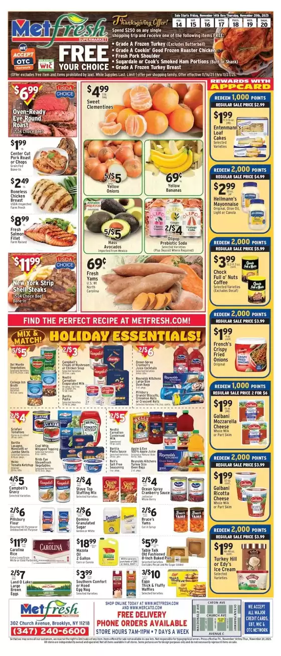 Met Foodmarkets catalogue in Woodbridge VA | Our best bargains | 2025-11-14T00:00:00.000Z - 2025-11-20T00:00:00.000Z