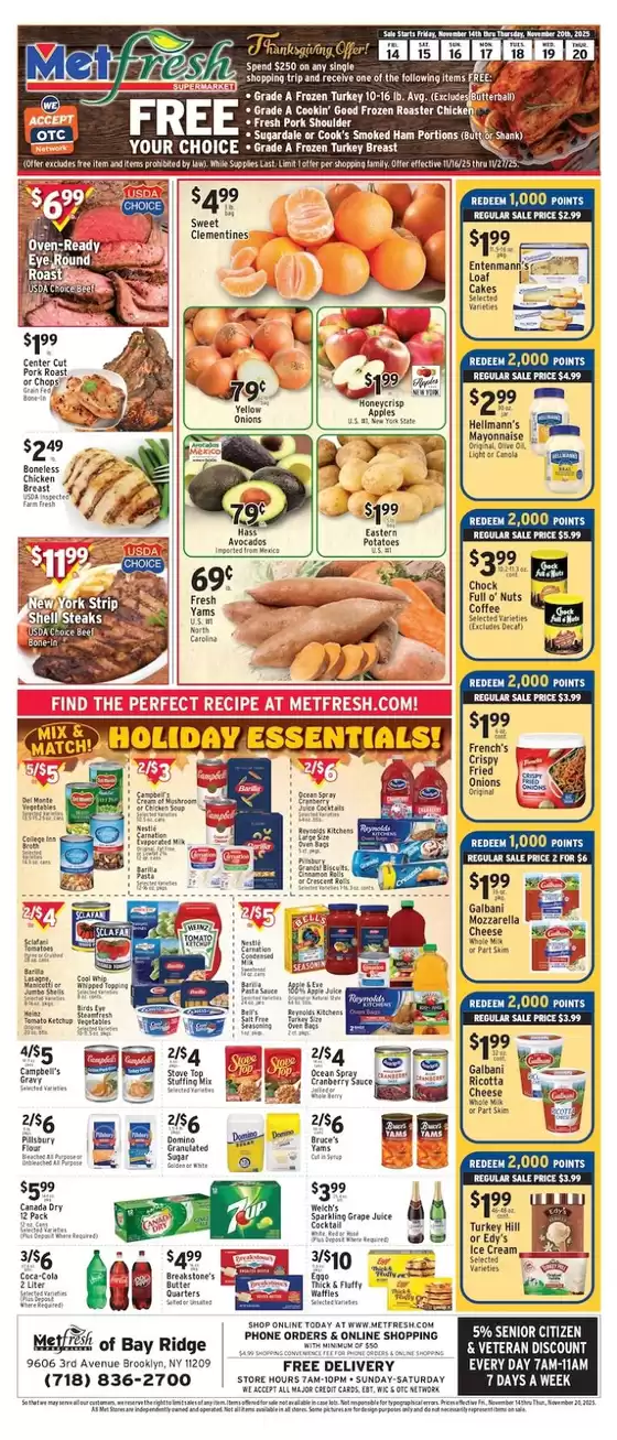 Met Foodmarkets catalogue in Woodbridge VA | Offers for bargain hunters | 2025-11-14T00:00:00.000Z - 2025-11-20T00:00:00.000Z