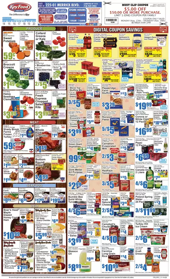 Key Food catalogue in Ashland KY | Current deals and offers | 2025-11-17T00:00:00.000Z - 2025-11-20T00:00:00.000Z