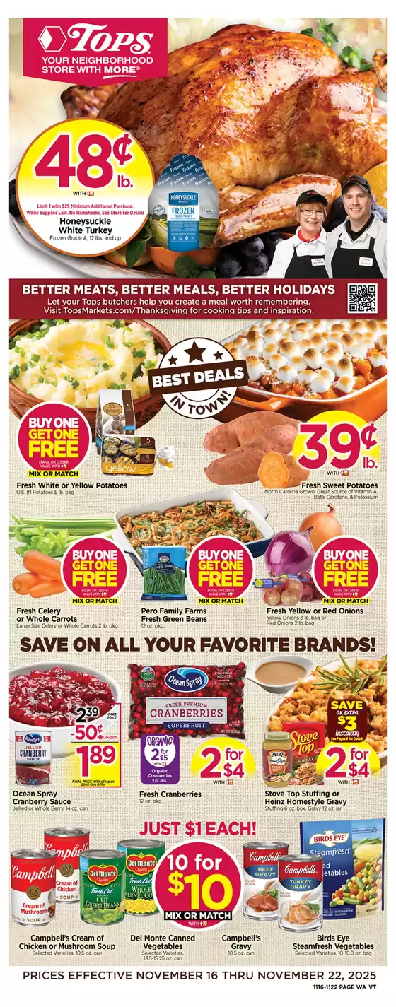 Tops catalogue | New offers to discover | 2025-11-16T00:00:00.000Z - 2025-11-22T00:00:00.000Z