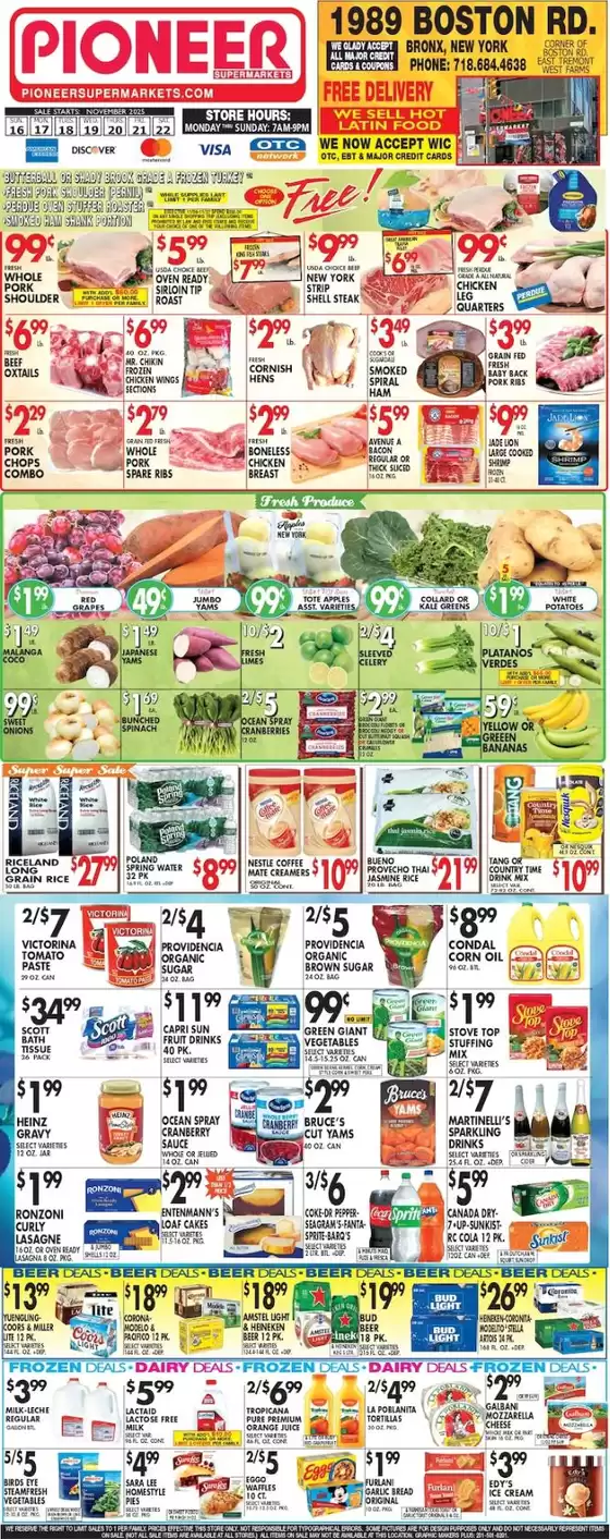 Pioneer Supermarkets catalogue in Omaha NE | New offers to discover | 2025-11-16T00:00:00.000Z - 2025-11-22T00:00:00.000Z