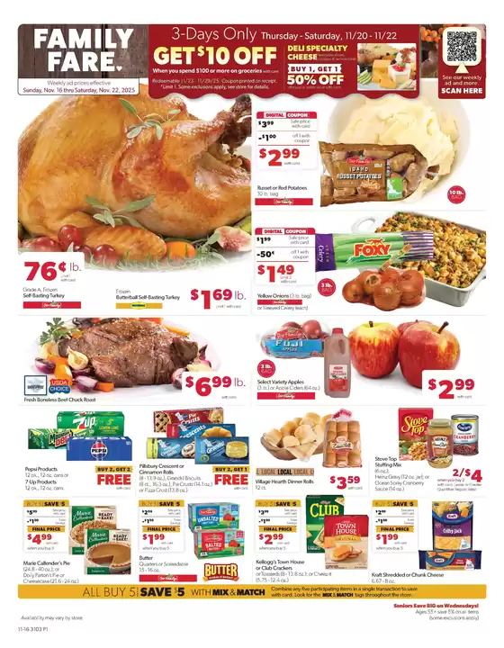 Family Fare catalogue in Beaufort SC | Save now with our deals | 2025-11-16T00:00:00.000Z - 2025-11-22T00:00:00.000Z