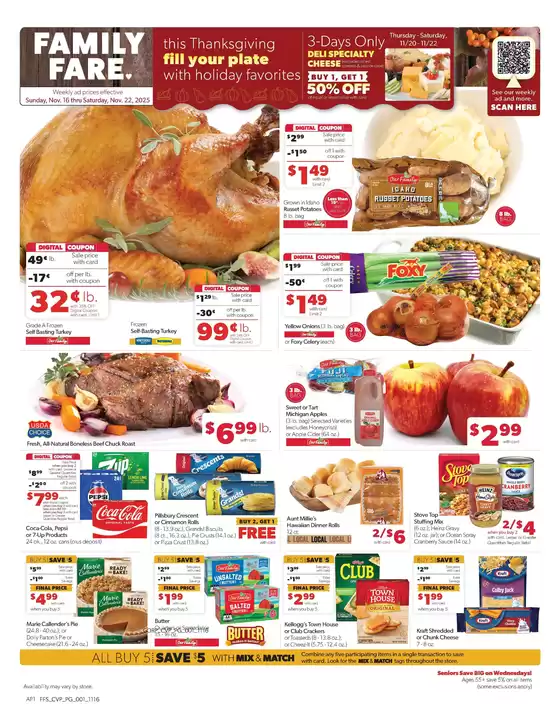 Family Fare catalogue in Beaufort SC | Wide range of offers | 2025-11-16T00:00:00.000Z - 2025-11-22T00:00:00.000Z