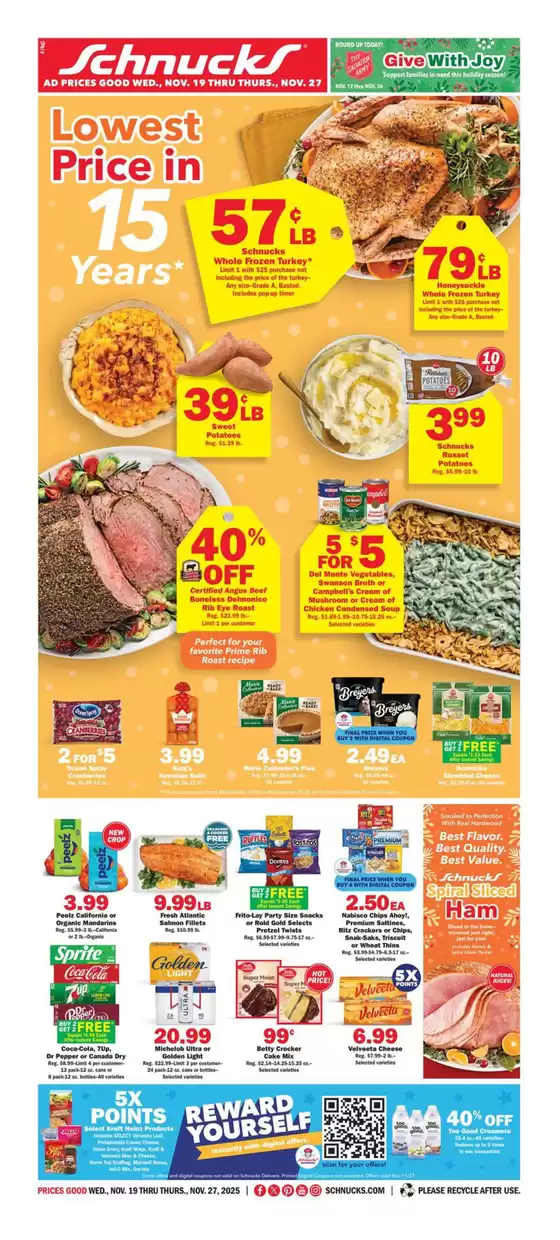 Schnucks catalogue in Waukegan IL | Attractive special offers for everyone | 2025-11-19T00:00:00.000Z - 2025-11-27T00:00:00.000Z