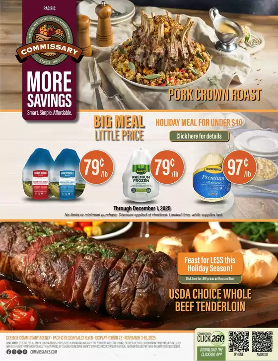 Commissary catalogue in Waukegan IL | Exclusive deals and bargains | 2025-11-17T00:00:00.000Z - 2025-11-30T00:00:00.000Z