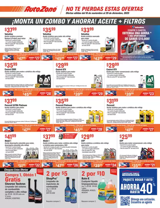 AutoZone catalogue in Dover DE | Weekly Ad AutoZone | 2025-11-18T00:00:00.000Z - 2025-12-29T00:00:00.000Z
