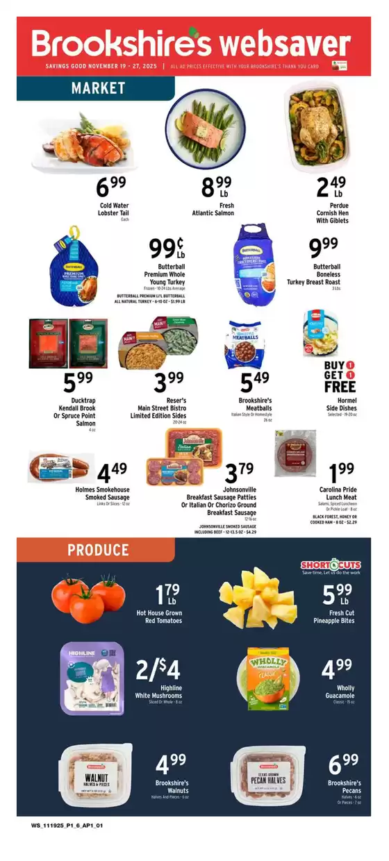 Brookshire's catalogue in Sugar Land TX | New offers to discover | 2025-11-19T00:00:00.000Z - 2025-11-27T00:00:00.000Z