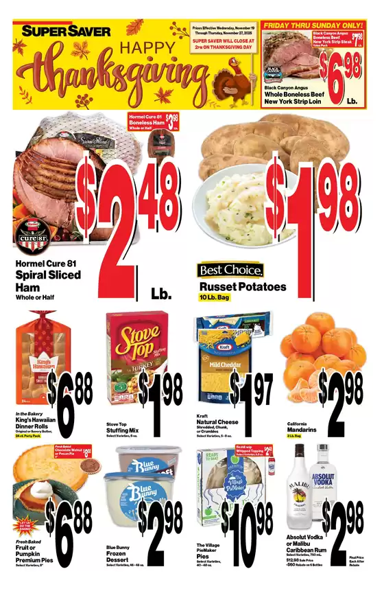 Super Saver catalogue in Sugar Land TX | Our best deals for you | 2025-11-19T00:00:00.000Z - 2025-11-27T00:00:00.000Z