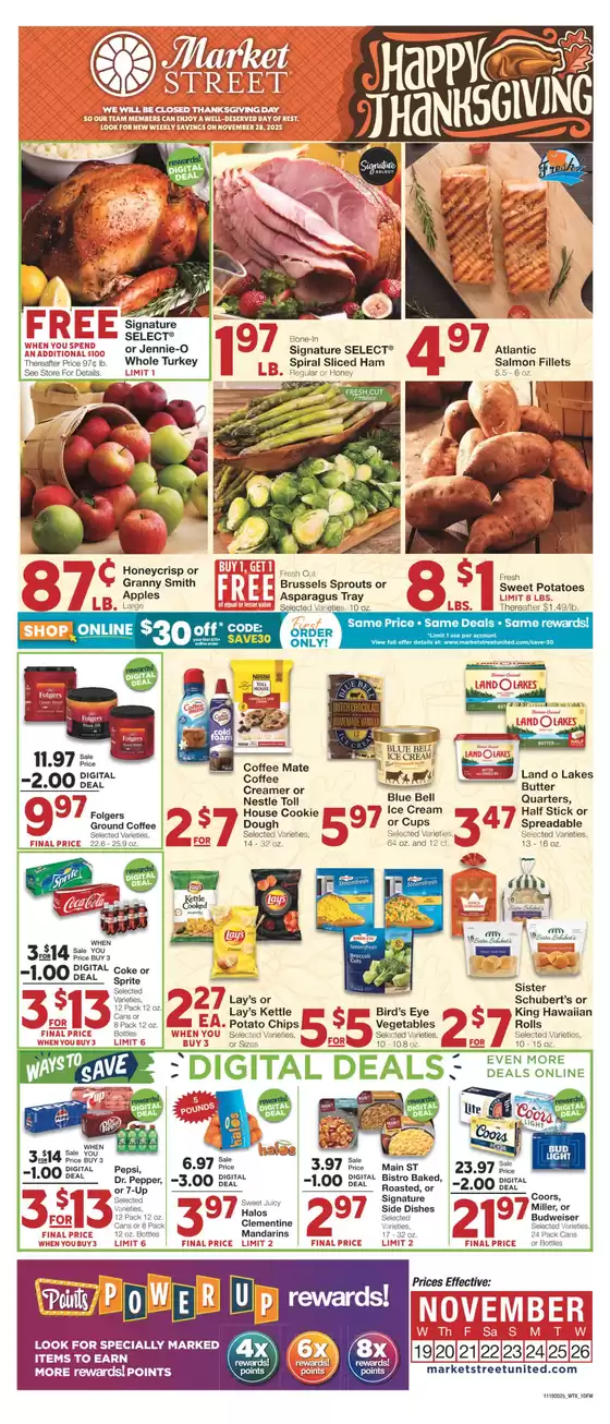 Market Street catalogue | Wide range of offers | 2025-11-18T00:00:00.000Z - 2025-11-26T00:00:00.000Z