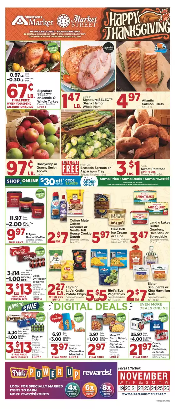 Market Street catalogue | Current special promotions | 2025-11-18T00:00:00.000Z - 2025-11-26T00:00:00.000Z