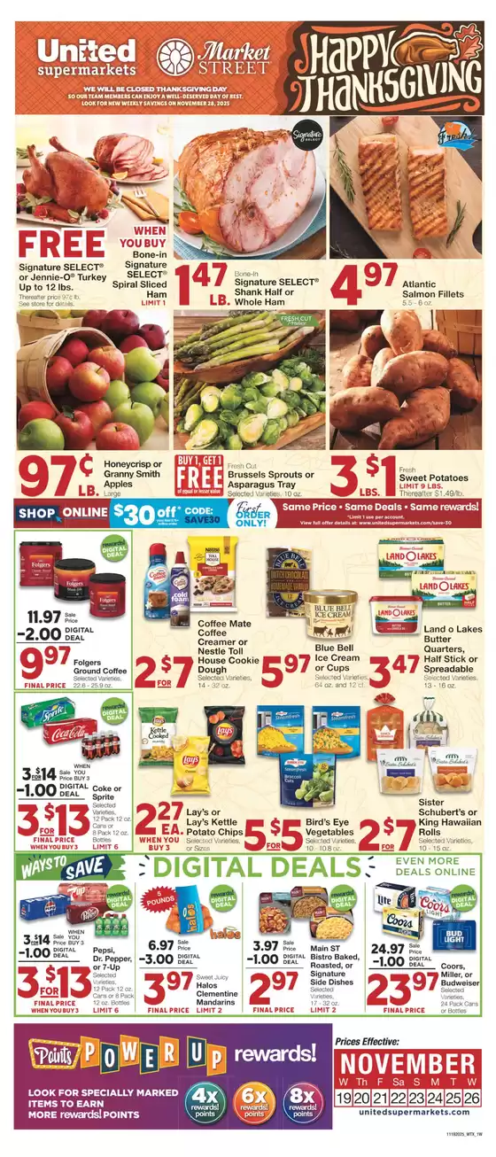 United Supermarkets catalogue in Fort Worth TX | Wide range of offers | 2025-11-18T00:00:00.000Z - 2025-11-26T00:00:00.000Z