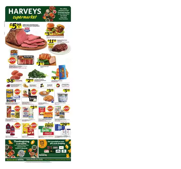 Harveys Supermarkets catalogue in Walnut Creek CA | Offers for bargain hunters | 2025-11-19T00:00:00.000Z - 2025-11-26T00:00:00.000Z