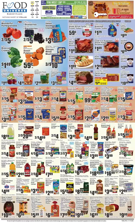 Food Universe catalogue in Walnut Creek CA | Special offers for you | 2025-11-19T00:00:00.000Z - 2025-12-03T00:00:00.000Z