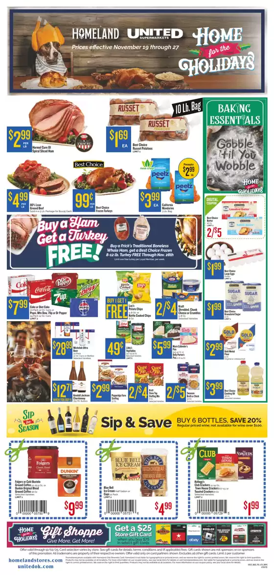 Homeland Market catalogue in Walnut Creek CA | Weekly Specials! | 2025-11-19T00:00:00.000Z - 2025-11-27T00:00:00.000Z
