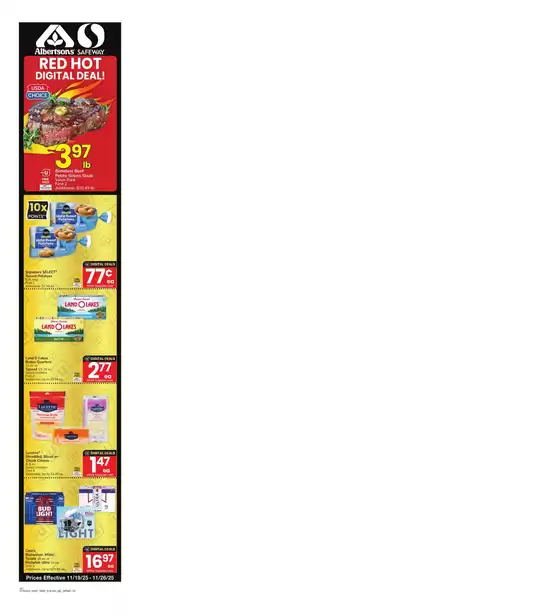 Albertsons catalogue in Walnut Creek CA | Our best deals for you | 2025-11-19T00:00:00.000Z - 2025-11-26T00:00:00.000Z