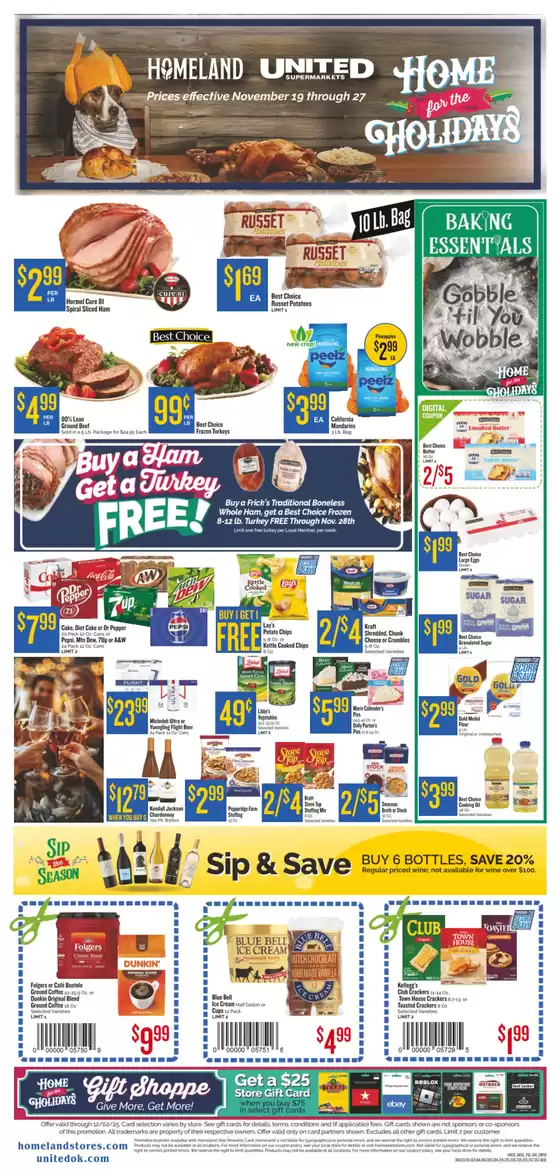 Homeland Market catalogue in Clive IA | Our best bargains | 2025-11-19T00:00:00.000Z - 2025-11-27T00:00:00.000Z