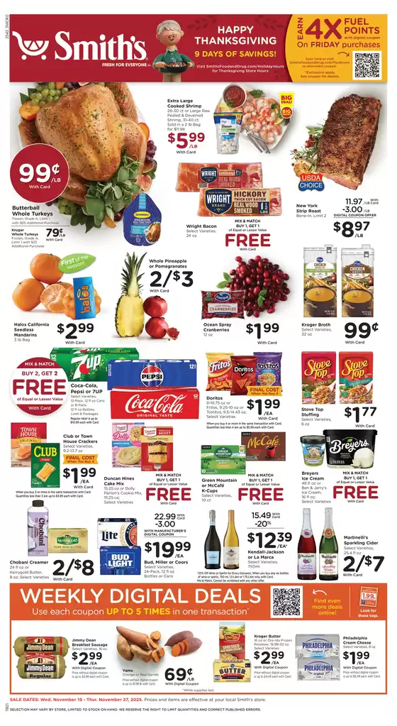 Smith's catalogue in San Lorenzo CA | Great offer for all customers | 2025-11-19T00:00:00.000Z - 2025-11-27T00:00:00.000Z