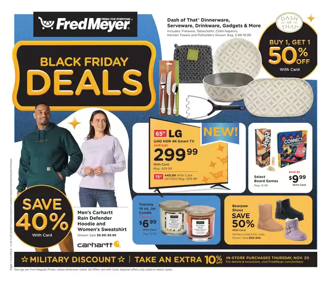Fred Meyer catalogue in Brandon FL | Attractive special offers for everyone | 2025-11-19T00:00:00.000Z - 2025-11-27T00:00:00.000Z