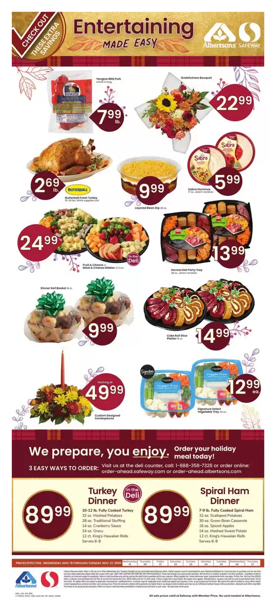 Safeway catalogue in Culver City CA | Safeway - Intermountain - SP | 2025-11-19T00:00:00.000Z - 2025-11-27T00:00:00.000Z