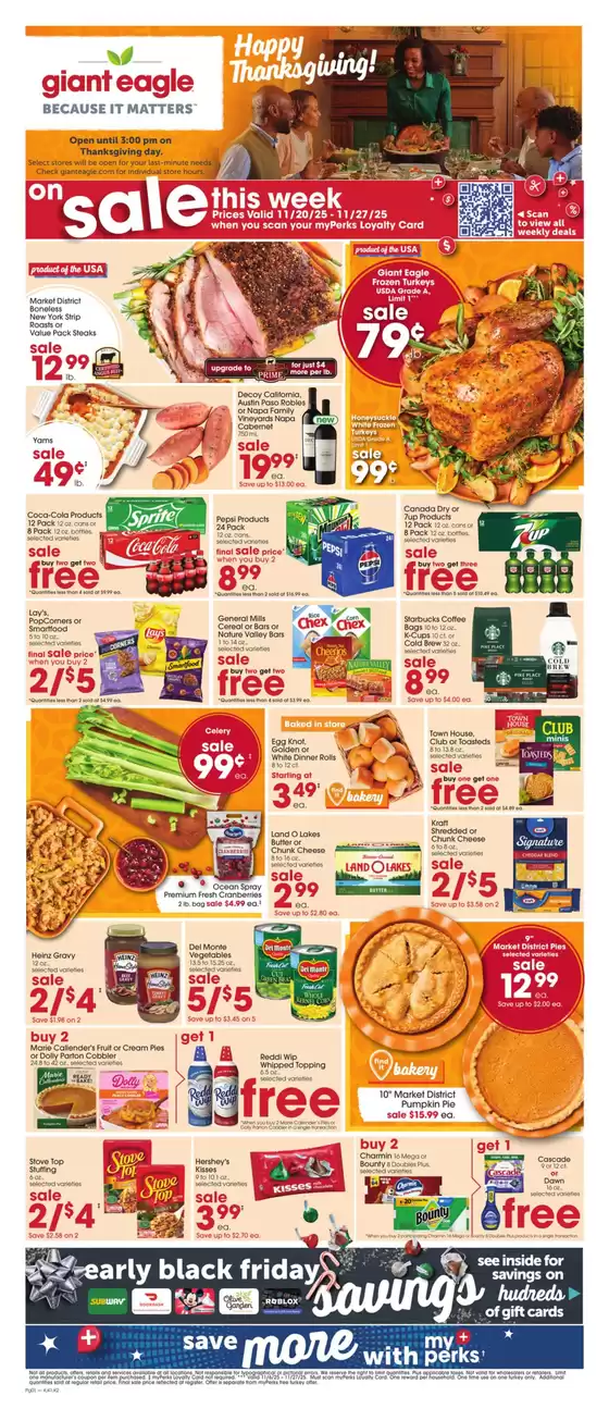 Giant Eagle catalogue in Red Hill PA | Weekly Sale Giant Eagle | 2025-11-20T00:00:00.000Z - 2025-11-28T00:00:00.000Z