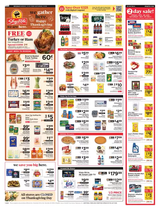 ShopRite catalogue in Virginia Beach VA | Wide range of offers | 2025-11-20T00:00:00.000Z - 2025-11-29T00:00:00.000Z