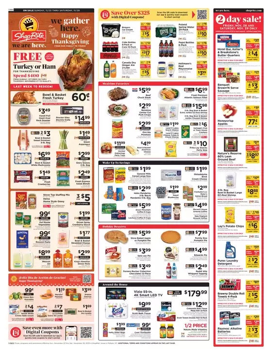 ShopRite catalogue in Virginia Beach VA | Top offers for smart savers | 2025-11-20T00:00:00.000Z - 2025-11-29T00:00:00.000Z