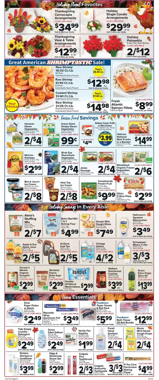 Foodtown supermarkets catalogue in Palmyra PA | Current bargains and offers | 2025-11-21T00:00:00.000Z - 2025-11-27T00:00:00.000Z