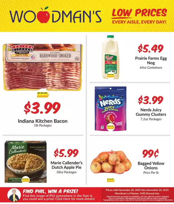 Woodman's catalogue in Bensalem PA | Discover attractive offers | 2025-11-20T00:00:00.000Z - 2025-11-26T00:00:00.000Z