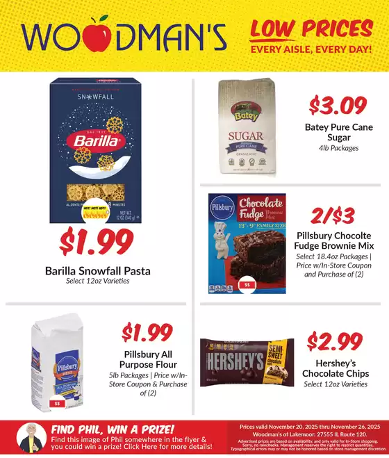 Woodman's catalogue in Bensalem PA | Exclusive deals and bargains | 2025-11-20T00:00:00.000Z - 2025-11-26T00:00:00.000Z