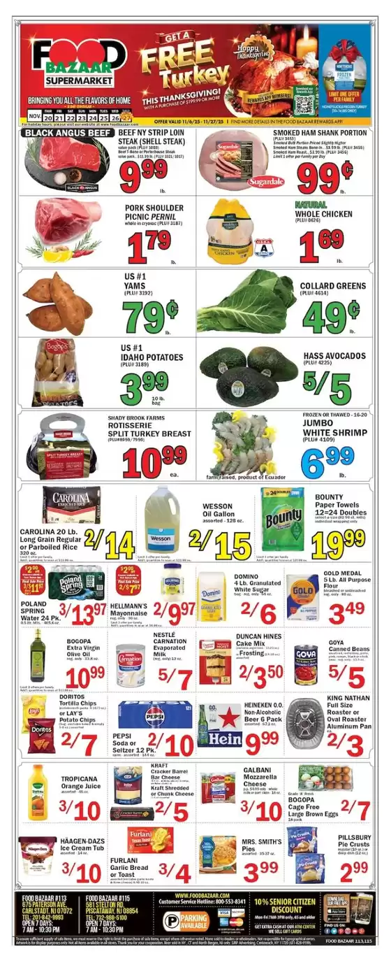 Food Bazaar catalogue in Palmyra PA | Exclusive bargains | 2025-11-20T00:00:00.000Z - 2025-11-27T00:00:00.000Z