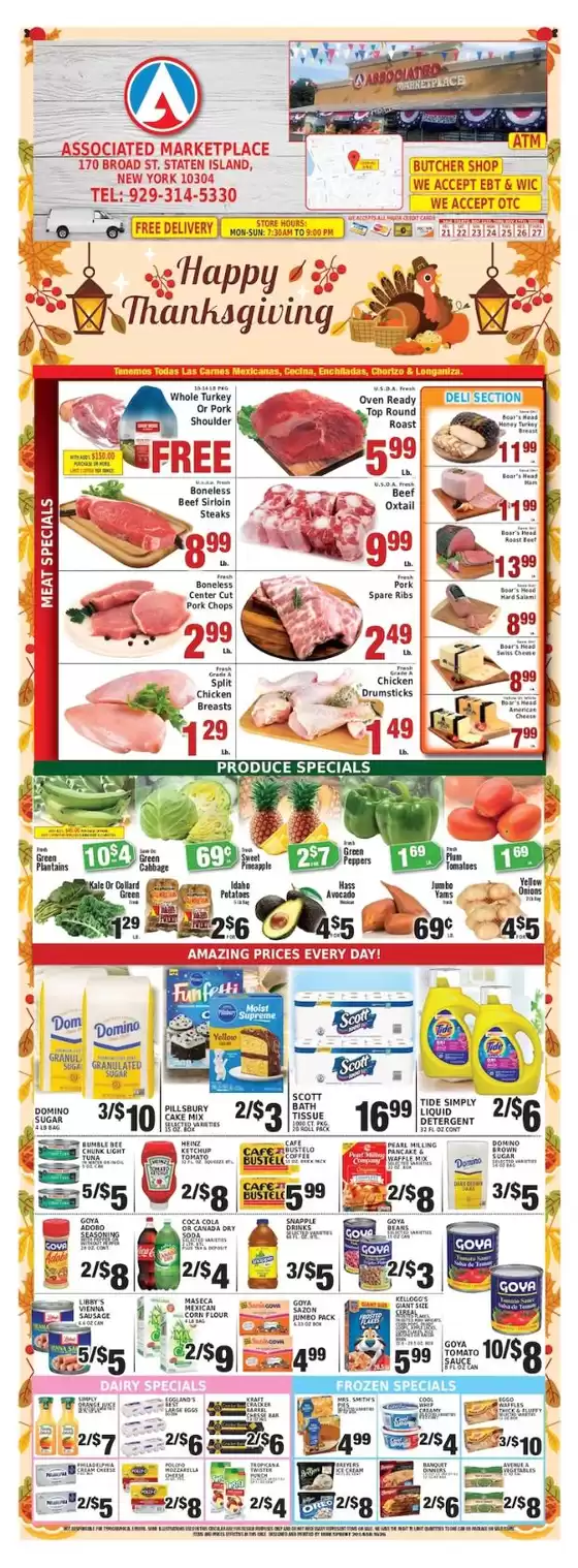 Associated catalogue in New York | Current special promotions | 2025-11-21T00:00:00.000Z - 2025-11-27T00:00:00.000Z