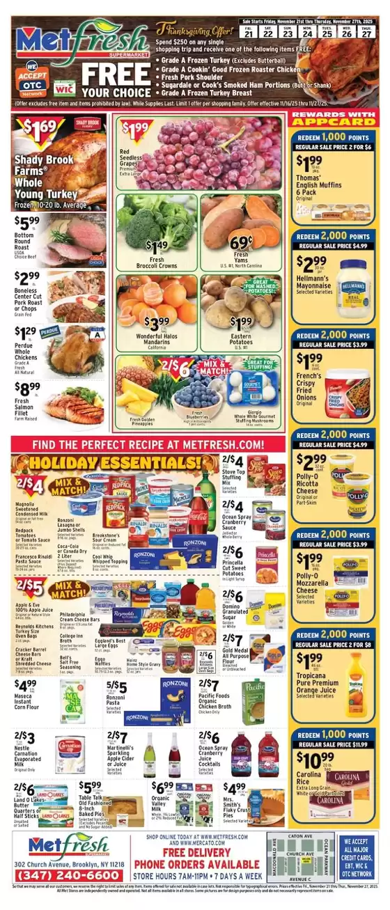 Met Foodmarkets catalogue in Emeryville CA | Our best bargains | 2025-11-21T00:00:00.000Z - 2025-11-27T00:00:00.000Z