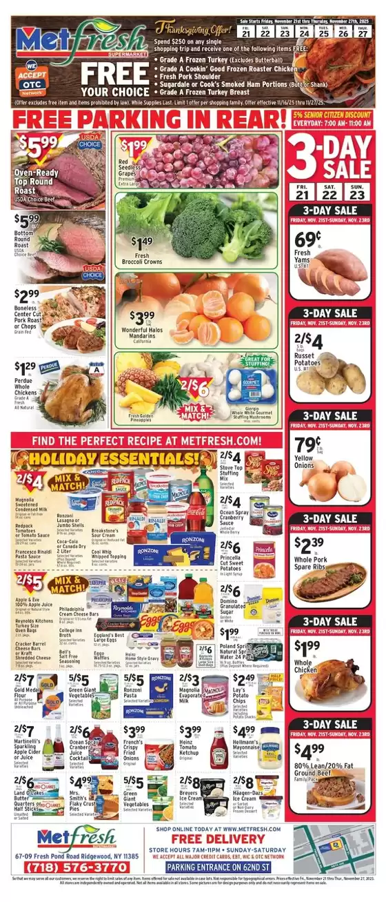 Met Foodmarkets catalogue in Emeryville CA | New offers to discover | 2025-11-21T00:00:00.000Z - 2025-11-27T00:00:00.000Z